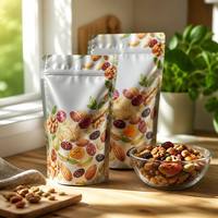 Bolsas de Mylar con Cierre Hermético Personalizadas para Alimentos, Bolsas con Base para Empacar Frutos Secos y Snacks