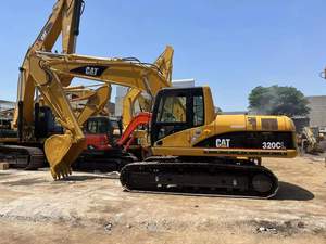 Pelle hydraulique sur chenilles Caterpillar série 320 d'occasion vente de machine comprenant 320B 320C 320CL 320GC variantes godet à moteur - Product Image 6