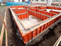 Encofrado de Acero para Construcción, Material Q235/Q355, Reutilizable, Portátil, Resistente a la Compresión