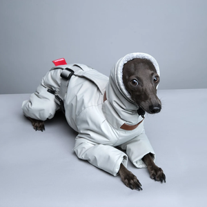 Combinaison pour chien faite à la main, super chaude, de haute qualité, imperméable, vêtements d'hiver pour chien, vêtements d'hiver pour lévrier italien - Product Image 6