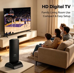 <span class=keywords><strong>Antenne</strong></span> <span class=keywords><strong>TV</strong></span> numérique intérieure ALITO, <span class=keywords><strong>antenne</strong></span> <span class=keywords><strong>TV</strong></span> HD compacte <span class=keywords><strong>pour</strong></span> les chaînes HD locales, installation facile <span class=keywords><strong>pour</strong></span> le salon, la chambre, le camping-car, la <span class=keywords><strong>caravane</strong></span> - Product Image 5