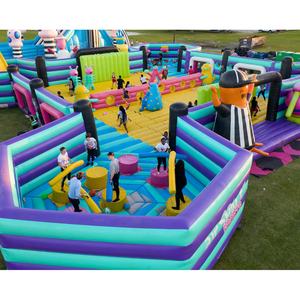 Équipement de terrain de jeu de château de videur gonflable de <span class=keywords><strong>grand</strong></span> rebond Trampoline de thème de poulpe géant grands parcs gonflables pour des adultes d'enfants - Product Image 5