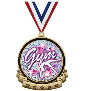 Customized 3d Metal Beauty Color Round <strong>Personalised</strong> School Guitar Dance Music Awards Sports Medals and <strong>Trophies</strong> - Product Image 2