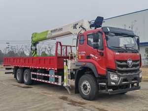 Foton 12Ton 10Ton รถบูมแบบยืดหดได้14ตันรถเครน5ส่วนพร้อมบันไดไฮดรอลิก - Product Image 3