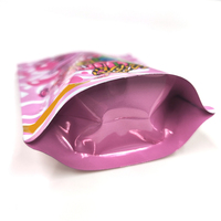 Sachets Doypack Personnalisés Imprimés Thermoscellables 3.5 7g 1oz pour Bonbons Gommeux, Anti-Odeur, Autoportants, Emballage Plastique Mylar avec Fermeture Ziplock