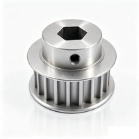Poulie de distribution en aluminium usinée sur mesure HTD 5M 20T 40T 60T avec alésage de 8 mm 20 mm et largeur de courroie de 15 mm pour machines d'automatisation