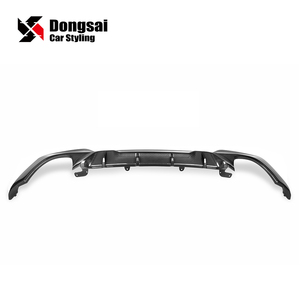 Difusor de parachoques trasero de carbono seco, aletas de labio, divisor de alerón para <span class=keywords><strong>BMW</strong></span> Serie 3, G20, 330i, <span class=keywords><strong>340i</strong></span>, 2020 + - Product Image 3