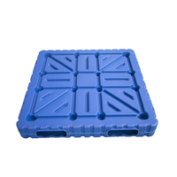 NEXARA Entrepôt Stockage 1111 1100*1100*150mm Palette monobloc pour moulage par soufflage pour rayonnage à palettes