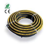 Tuyau de sablage industriel 1-1/4 pouce 32 mm en caoutchouc renforcé haute résistance à l'usure pour le sablage par projection sur chantier