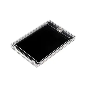 Factory Direct 35PT High Transparent Magnetic Card Holder Trading Sports Baseball Card Case Slab For Collection