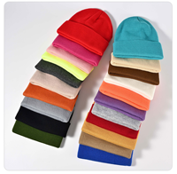 Bonnet en tricot personnalisé avec logo brodé 3D à carreaux, vente en gros, faible MOQ, OEM ODM, unisexe, doux, chaud, anti-boulochage