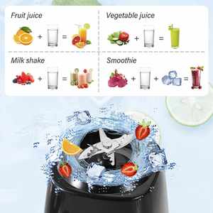 Extracteur de jus lent électrique commercial à pression à froid pour fruits et oranges, centrifugeuse à mastication - Product Image 2