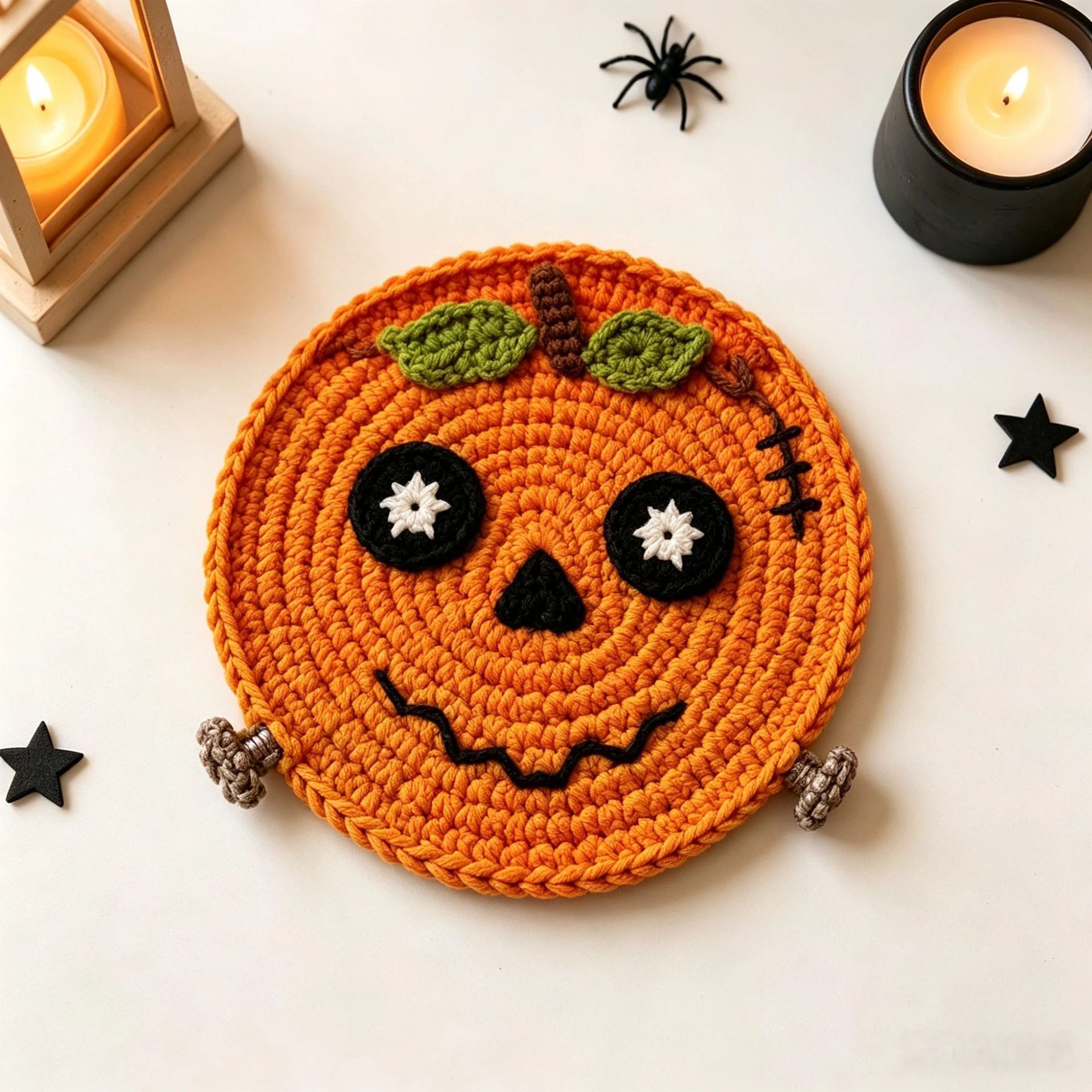 Citrouille en dentelle