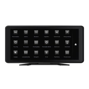 10,36-Zoll IPS Tragbares Touch-Carplay-System für LKW-Fahrer mit 4 Kameras, AHD 720P WDR Dual-Linse, Parküberwachung und Navigation - Product Image 2