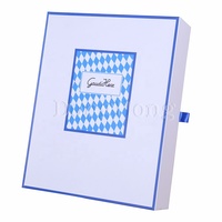 Boîte pliable en carton pour cadeau, emballage plat en papier kraft avec aimant, 5 pièces