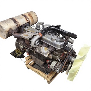 Ensemble complet de moteur 6D16T d'origine inspecté et d'occasion avec turbo, ventilateur de refroidissement et injecteur de carburant pour excavatrice Mitsubishi, assemblage complet - Product Image 1