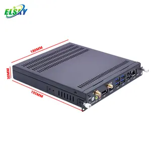 ELSKY Mini Pc Quad Core OPS-MX6900 With Desktop Independent CPU 6/7/8/9th Gen Platform 1151-pin CORE I3 I5 I7 I9 Graphics Card