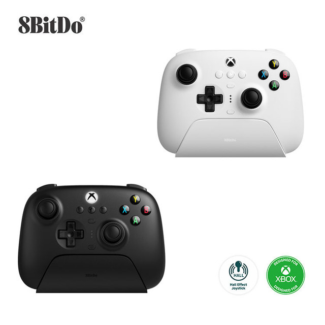 8Bitdo Ultimate X-Pro Three-mode Controller for X-One/XSX/XSS/Win10/11/Android Gamepad with Charging Base TMR Joystick 81HB01D