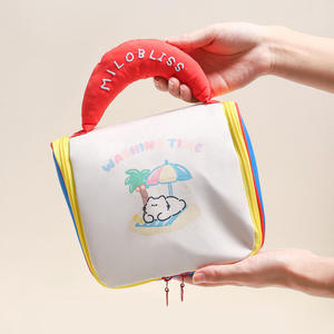 Estuche de cosméticos de gran capacidad aislado multifuncional al por mayor organizador de maquillaje portátil para <span class=keywords><strong>percha</strong></span> de almacenamiento de artículos de tocador de <span class=keywords><strong>viaje</strong></span> - Product Image 4