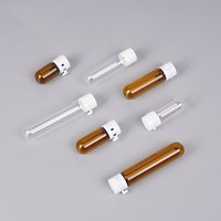Botol Kaca Vial Sekali Pakai Bening Amber 1.5ml 2ml 3ml 5ml Kecil untuk Minyak Atsiri Serum Bubuk Beku Sampel Kosmetik