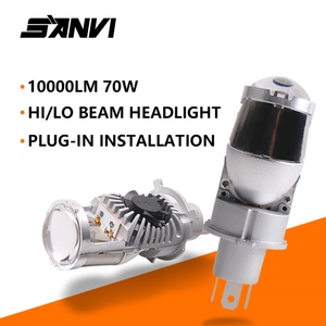 New Bi <b>Led</b> Projector Lens M5 5500K H4 <b>Mini</b> Bi <b>Led</b> Headlight Auto <b>Lighting</b> System <b>LED</b> Headlights <b>Mini</b> Projector H4 - Product Image 2