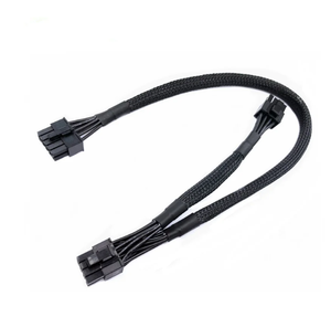 50cm 10Pin bis 1x 8Pin Dual 8 (6 2) Pin GPU-Netzteil kabel für HP <span class=keywords><strong>DL380</strong></span> GEN8 <span class=keywords><strong>GEN9</strong></span> Server GPU - Product Image 1