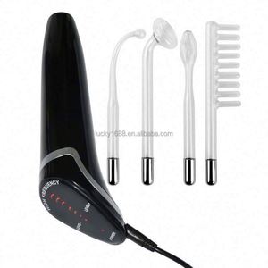 Máquina Portátil <span class=keywords><strong>de</strong></span> Alta Frecuencia 4 en 1 para Uso Doméstico, Varita <span class=keywords><strong>de</strong></span> Electrodo <span class=keywords><strong>de</strong></span> Vidrio para el Crecimiento del Cabello, Eliminación <span class=keywords><strong>de</strong></span> Ojeras y Rejuvenecimiento <span class=keywords><strong>de</strong></span> la Piel - Product Image 5