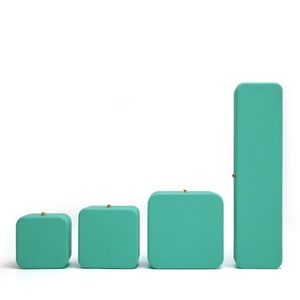 Drawer <b>Box</b> Base an Lid Packaging Corner Rounded <b>Flat</b> PU Leather Pendant Necklace Ring Jewelry Packaging <b>Box</b> Out of Stock Jewelry - Product Image 6