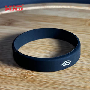 シリコンミニマリストシリコンリストバンドNTAG213NFCリストバンドデジタル名刺 - Product Image 2
