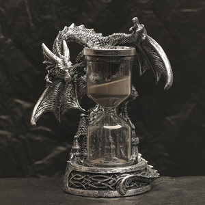 <span class=keywords><strong>Sablier</strong></span> créatif ptérosaure DRB006 <span class=keywords><strong>Dragon</strong></span> européen résine artisanat maison bureau décoration ornement - Product Image 4