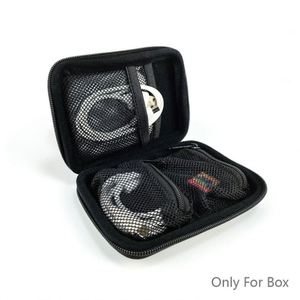 All Black Lightweight Storage Case Custom Logo for <b>Cable</b> Earphone - Product Image 5