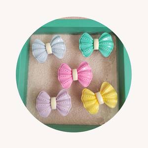 Lazo de resina en forma de lazo para el cabello, accesorios para el cabello DIY, teléfonos celulares decorados - Product Image 3