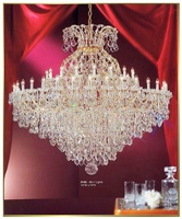 Lustre en cristal européen traditionnel de haute qualité maria theresa, grand hôtel de luxe K9