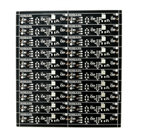Carte de circuit imprimé rigide FR4 personnalisée, double face, fabrication OEM ODM, carte de circuit imprimé sur mesure pour l'éclairage LED