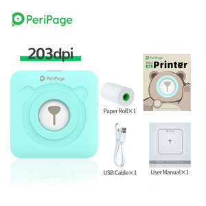<span class=keywords><strong>Mini</strong></span> imprimante photo portative Imprimante photo thermique sans fil Péripage <span class=keywords><strong>A6</strong></span> 203dpi Imprimante thermique préférée des clients 58mm 2" - Product Image 4