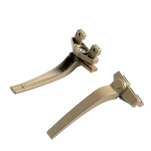 Poignée de fenêtre et de porte en alliage d'aluminium de type 50 pour fenêtres coulissantes et armoires pour armoires commodes cuisines - Product Image 1