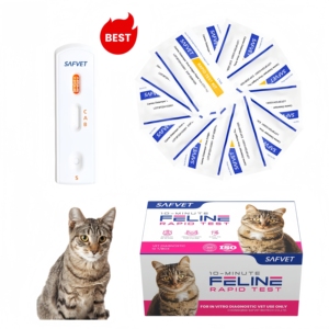 Safvet Feline <span class=keywords><strong>Blood</strong></span> Typing Pet Réactifs de groupe sanguin Kits de test rapide pour chat - Product Image 3