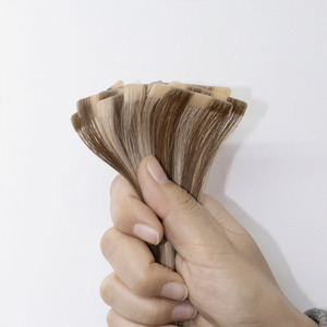 批发热销雷米接发剂角蛋白胶带式接发100%真人发 - Product Image 3