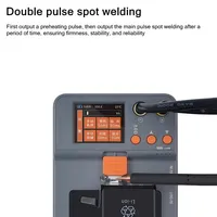 Machine de soudage par points portable intégrée AMAOE SPOTER Pro pour la réparation de téléphones portables, la soudure de cellules de batterie et de plaques de nickel