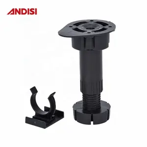 Adjustable PP ABS Adjustable Table Leveling Feet Adjustable Table Leg Plastic Kitchen Adjustable Feet