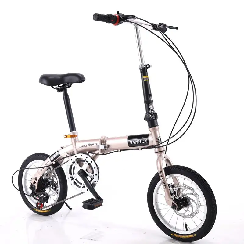 저렴한 어린이 자전거 접이식 자전거 산악 자전거/일본 중고 자전거 어린이 접이식 자전거 16 인치/알루미늄 합금 접이식 자전거