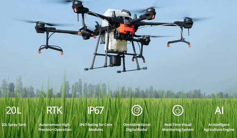 dji agras t20农业喷洒spreder农业推广体系agros德龙无人机agras dji