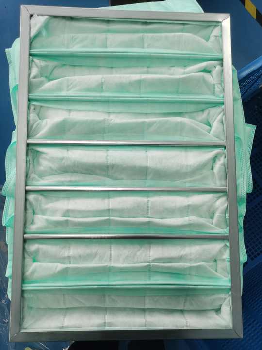 Customizable F6 Medium Bag Pockets Air Filter for HVAC Electronics