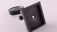 Produits d'enseignement de la physique pour le collège : Ensemble de miroirs plats avec support, prisme à lentille haute et support de miroir, pour lentilles concaves et convexes, Kit scientifique scolaire