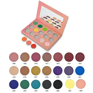 Private label 9 foro cartone <span class=keywords><strong>palette</strong></span> FAI DA TE blushon Vuoto <span class=keywords><strong>Palette</strong></span> Magnetica 26 millimetri di Metallo Padelle Eyeshadow <span class=keywords><strong>Palette</strong></span> pacchetto - Product Image 6
