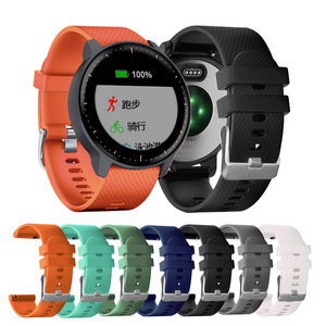 Bracelet de montre en silicone pour galaxy Watch 7 <span class=keywords><strong>6</strong></span> 5 Bracelet de montre pour Huawei Garmin Amazfit <span class=keywords><strong>Xiaomi</strong></span> Redmi <span class=keywords><strong>Honor</strong></span> 20mm 22mm WT009 - Product Image 1