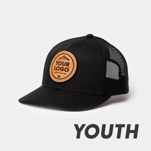 Gorras de camionero personalizadas de perfil bajo en gris carbón, gorra de algodón de 6 paneles, logotipo bordado en 3D, gorra de camionero vintage Richardson 112 - Product Image 6