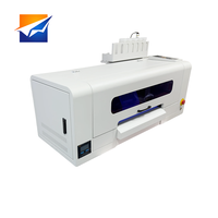 Printer DTF 17 Inch A1 42cm Double Head I1600 5 Warna Tinta, Printer Direct to Film untuk Kaos, Hoodie, dan Toko Garmen Custom