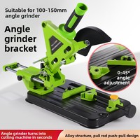 Support télescopique pour meuleuse d'angle, support fixe multifonctionnel pour petite machine de découpe modifiée, vente en gros