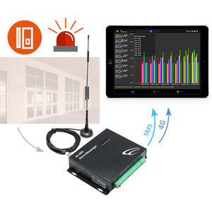 Capteur d'alarme sans fil Alarme d'ouverture de porte fenêtres Enregistreur sms 4G Compteur d'impulsions Capteur de température Mmodbus Modbus tcp - Product Image 4